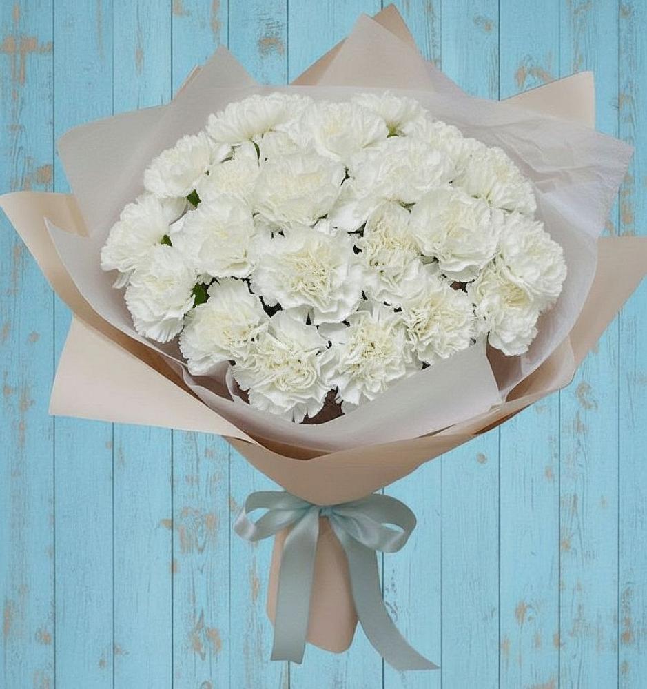 Букет цветов из: Гвоздики в Игарке