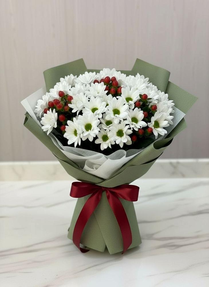 Букет цветов из: Хризантемы в Игарке