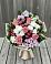 Букет цветов из: Альстромерии, Гвоздики, Розы и Хризантемы в Игарке