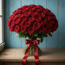 Букет Красные розы Блэк Меджик в Игарке