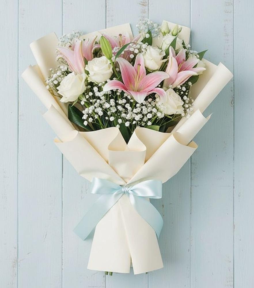 Букет цветов из: Лилии в Игарке