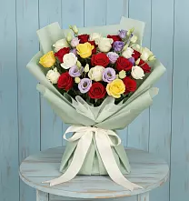 Букет цветов из:  Розы в Игарке