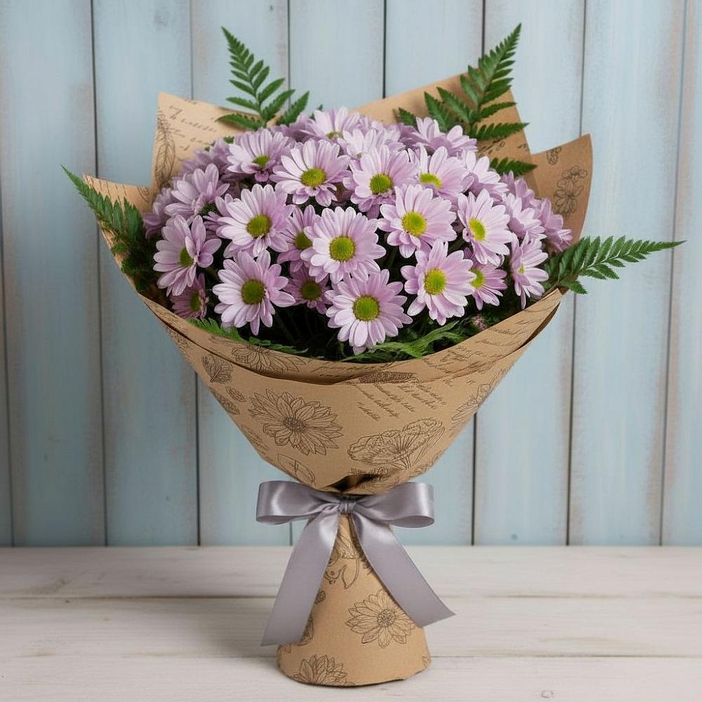 Букет цветов из: Хризантемы в Игарке