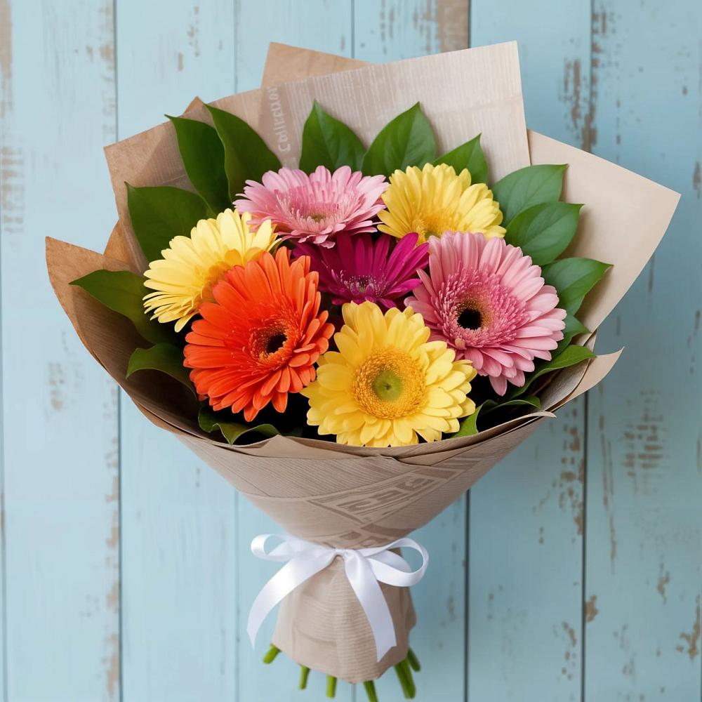 Букет цветов из: Герберы в Игарке