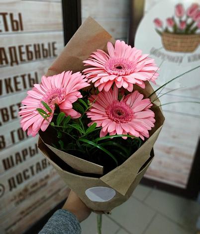 Букет цветов из: Герберы в Игарке