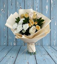 Букет цветов из:  Розы и Хризантемы #REPLACE_PRED# Игарке