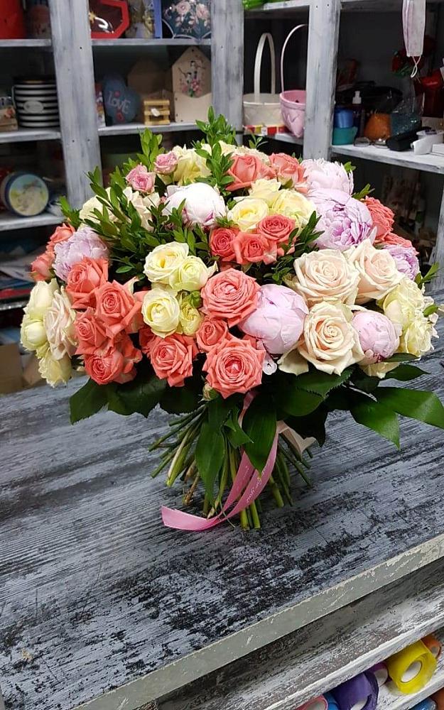 Розовое мороженное в Игарке Букет Розовое мороженное в Игарке