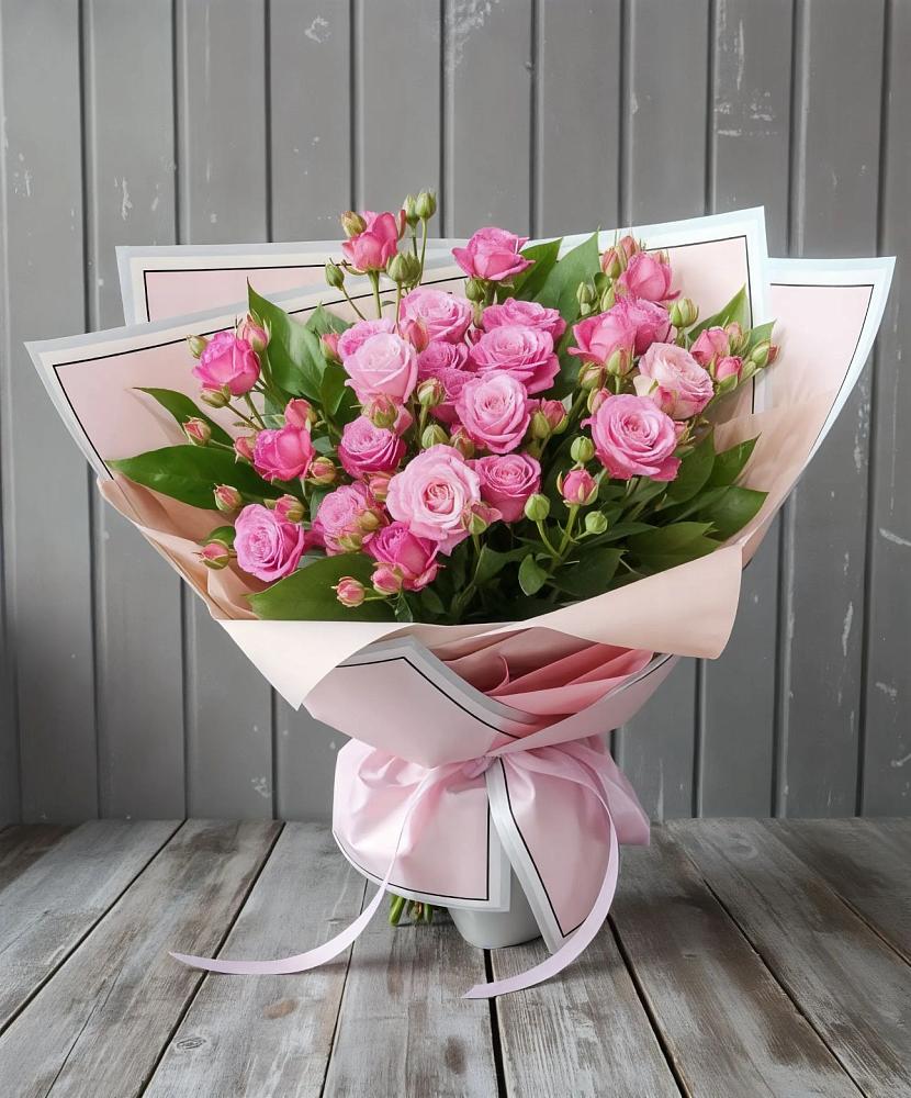 Букет Розовый кустик в Игарке