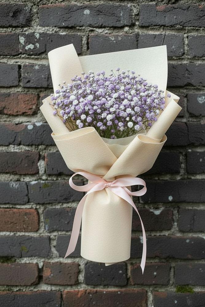 Букет цветов из: Гипсофила в Игарке