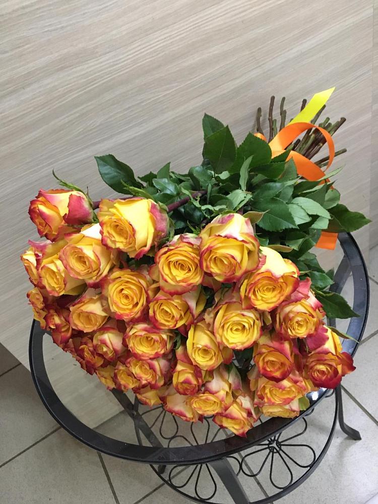 Букет Желтые розы в Игарке