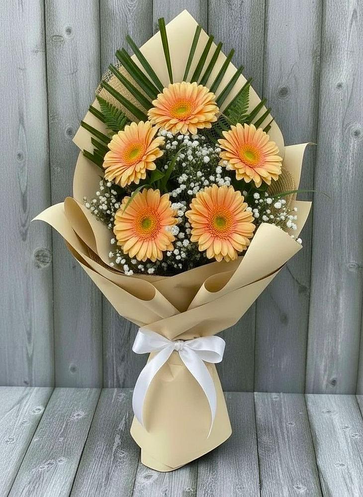 Букет цветов из: Герберы в Игарке