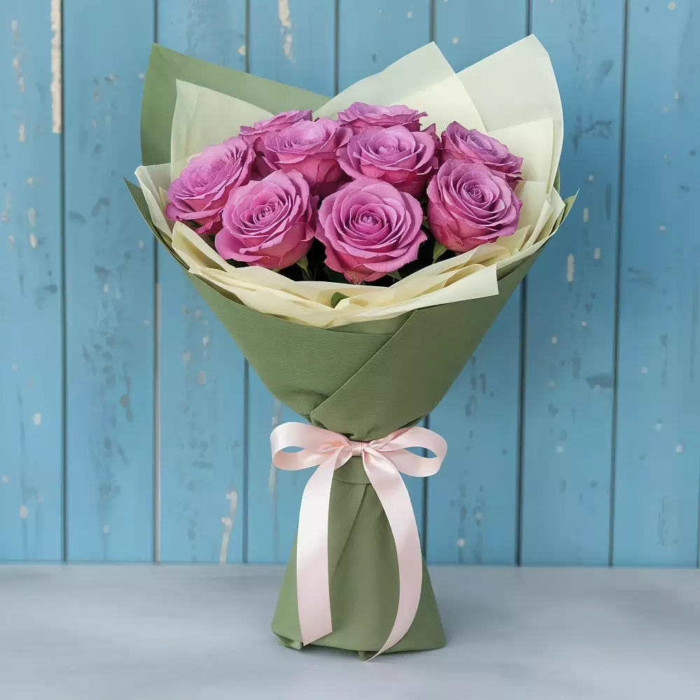 Букет Розы Фёрст Леди в Игарке