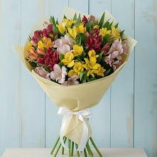 Букет цветов из:  Альстромерии в Игарке