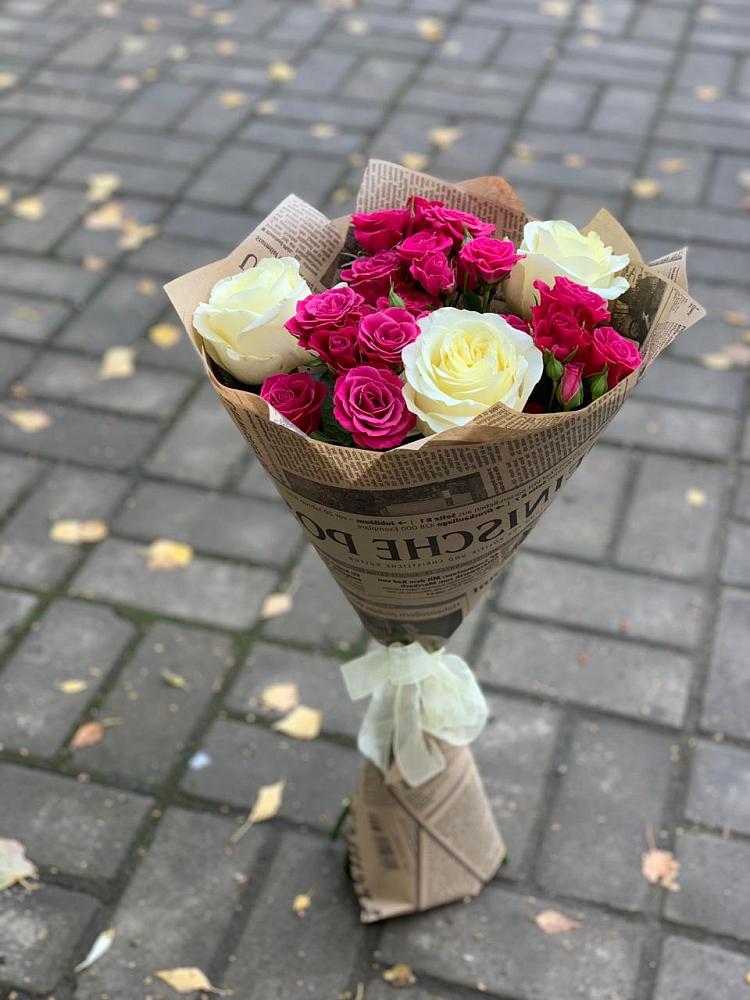 Букет цветов из: Розы в Игарке
