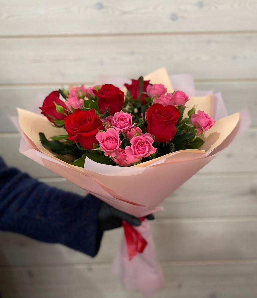 Букет цветов из: Розы в Игарке