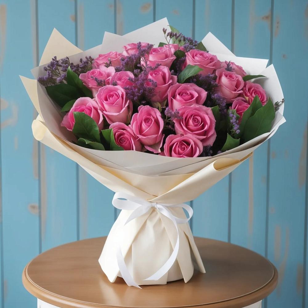 Букет цветов из: Розы в Игарке