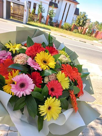 Букет цветов из: Герберы в Игарке
